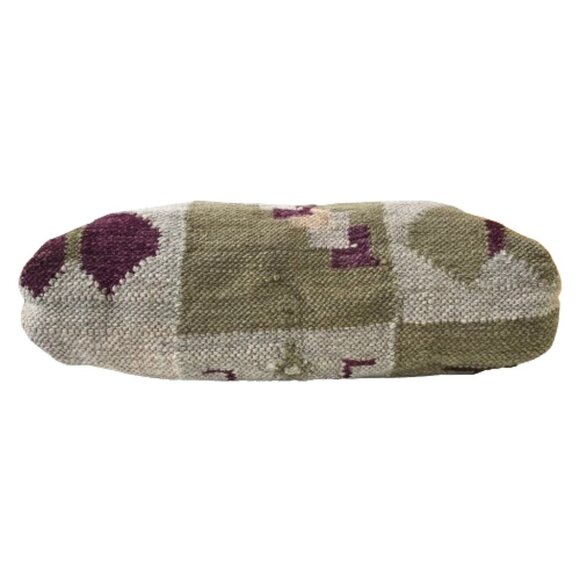 Kilim carpet or tapestry leather bag handbag purse - Picture 6 of 16